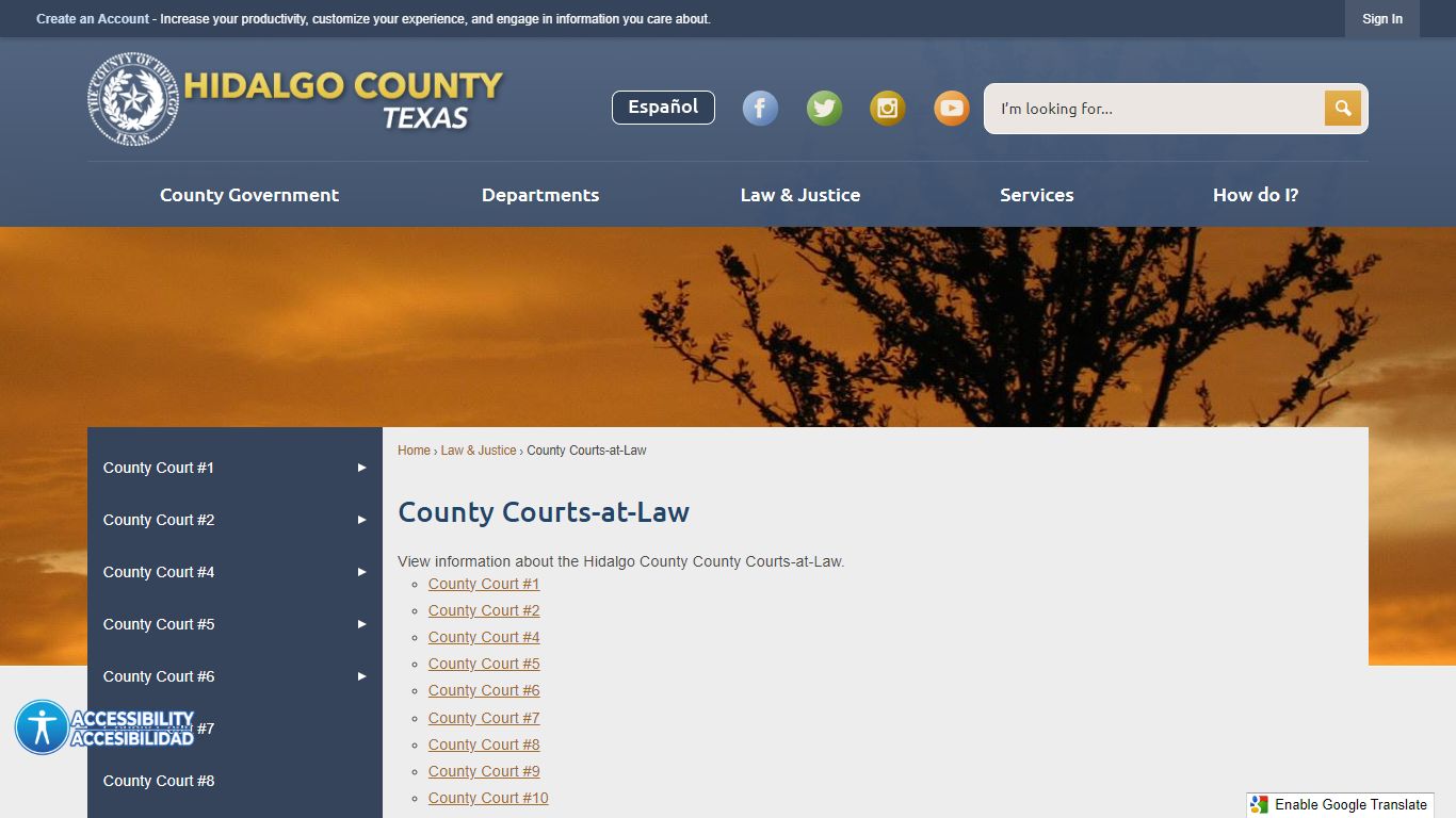 County Courts-at-Law | Hidalgo County, TX - Official Website